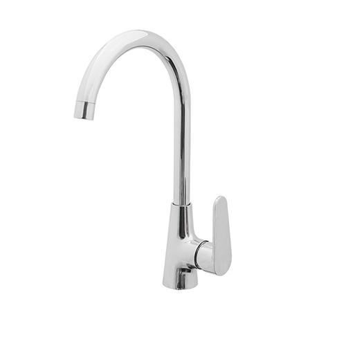 RUBINETA - Polished Chrome Kitchen Side Lever Tap VIVA-33
