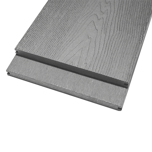 WPC 3D WOODGRAIN "Grey Slate" - Solid Wide Board (249mm – 10”) Composite Decking 3.9M