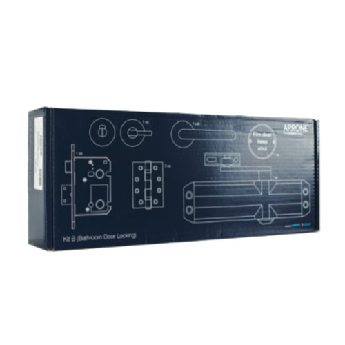 IRONMONGERY KIT - FD30 Bathroom Door Locking - Kit B