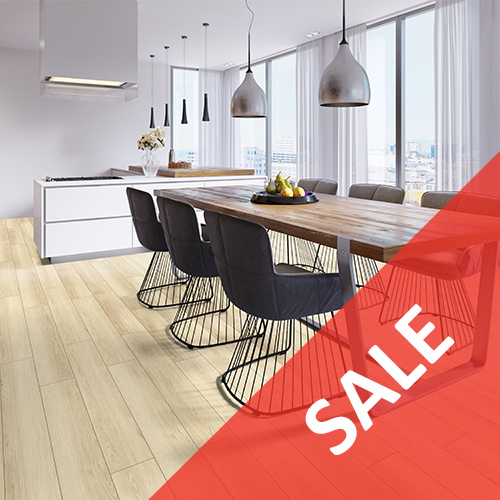 KRONOSWISS - Hennessy Beige Oak Laminate Flooring