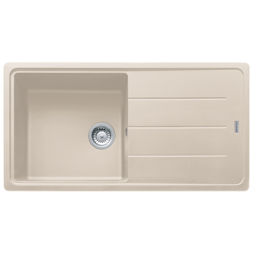 FRANKE - Basis Single Bowl Sink Reversible Fragranite Coffee