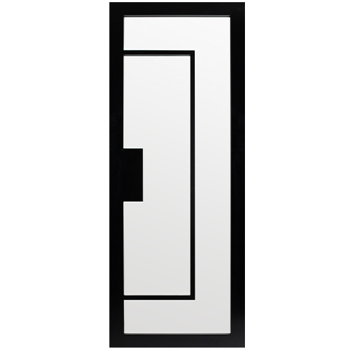 BARCELONA - Black Primed Clear Glass