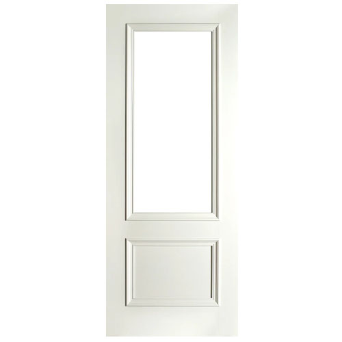 EUROPEAN WHITE - Milan 1 Panel 1 Lite Unglazed