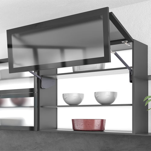 SAMET - Multi Mech Soft Close Lift Up System Grey