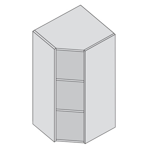 KITCHEN CARCASS - CUBED - Custom Made Wall Corner Diagonal - 900MM