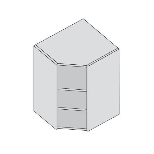 KITCHEN CARCASS - CUBED - Custom Made Wall Corner Diagonal