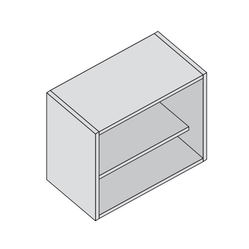 KITCHEN CARCASS - CUBED - Custom Made Wall Unit - 575MM
