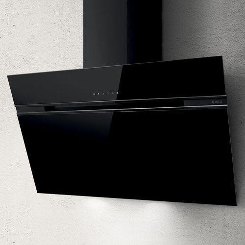 ELICA - STRIPE - Extractor Hood Black 90CM
