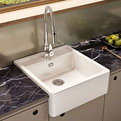 Ceramic Butler Sink White 600x630mmCeramic Butler Sink White 600x630mm