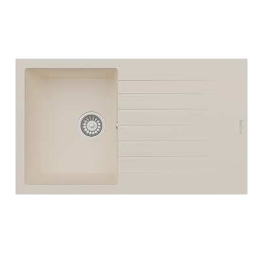 Realstone Composite Sink - Granite Cream Single Bowl & Single Drainer