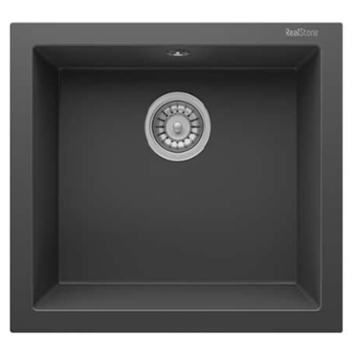 Realstone Composite Sink - Granite Anthracite Undermount Bowl