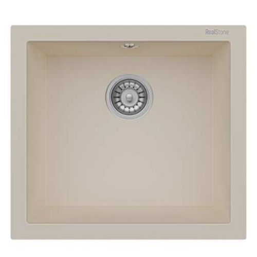 Realstone Composite Sink - Granite Cream Undermount Bowl