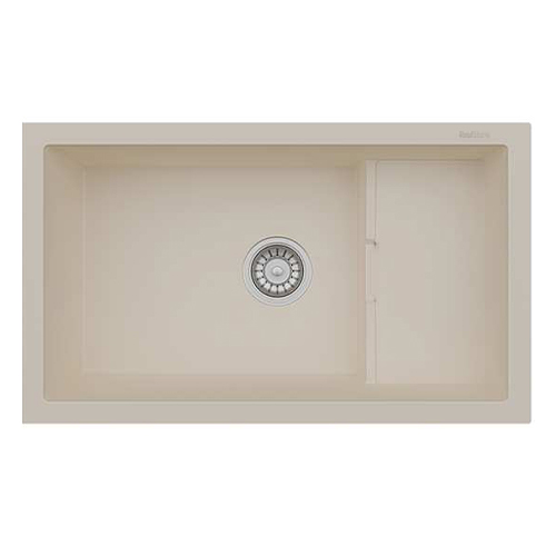 Realstone Composite Sink - Granite Cream Undermount Prep
