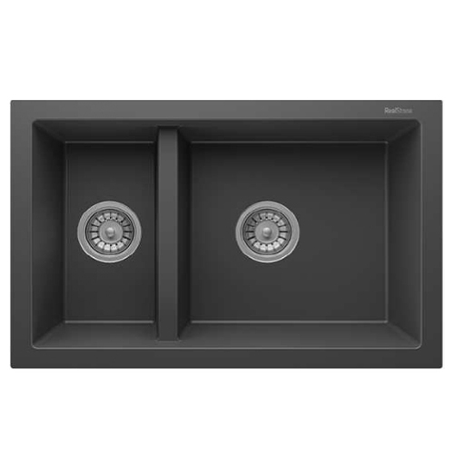 Realstone Composite Sink - Granite Anthracite Undermount 1.5 Bowl