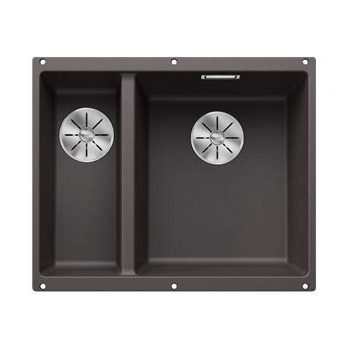 BLANCO - SUBLINE 340-160-U RH Rock Grey Silgranit Undermount Sink