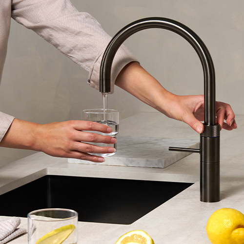 QUOOKER - PRO3 Fusion Round 3FRGME Tap Gunmetal