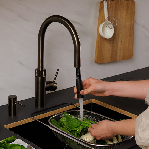 QUOOKER - PRO3 Flex 3XGME Tap Gunmetal