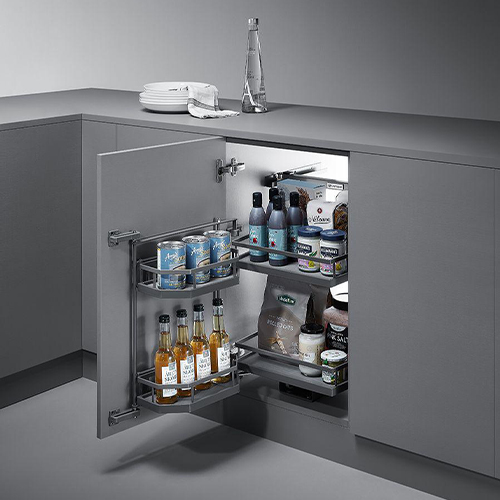 Swing Out Base Larder 600mm