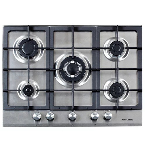 NORDMENDE - 70cm Gas Hob HGX703IXNORDMENDE - 70cm Gas Hob HGX703IX