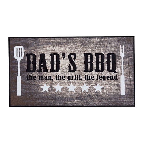 BBQ OUTDOOR RUGS - Dad's BBQ The Man