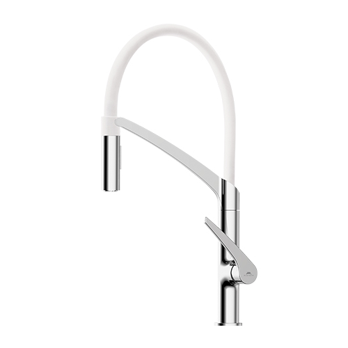 RUBINETA - Ultima-50 White & Chrome Tap