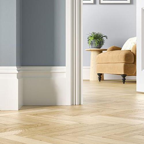 VICTORIAN - White Primed MR MDF Architrave 18mm x 100mm x 5.4M