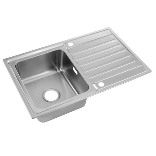 FUTURA SBSD800 SINGLE BOWL - Stainless Steel Sink With Drainer