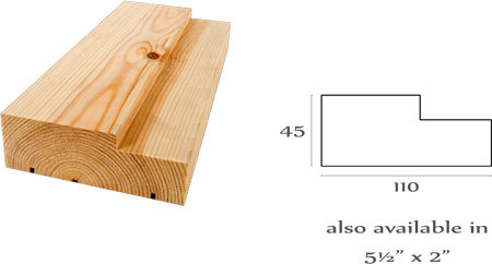 RED DEAL - 4½” x 2” Rebated Door Frame