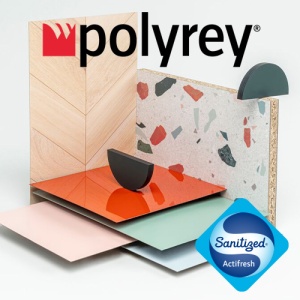 Polyrey HPL & Compact Laminates - Sanitised Surfaces