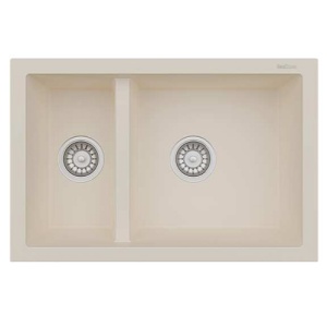 Realstone Composite Sink - Granite Cream Undermount 1.5 Bowl