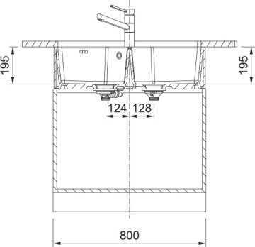 FRANKE - Belfast Sink Double Bowl BFK72036