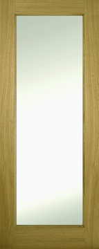 CONTRACT OAK - 1 Panel Clear Glass
