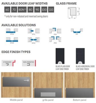 ERKADO - Altamura 2 Flush Doors