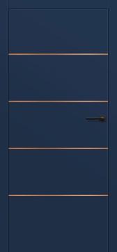 ERKADO - Inlays Brushed Copper Lux 507 Doors