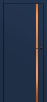 ERKADO - Inlays Brushed Copper Lux 520 Doors