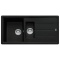 FRANKE - Basis 1.5 Bowl Sink Reversible Fragranite Matt Black